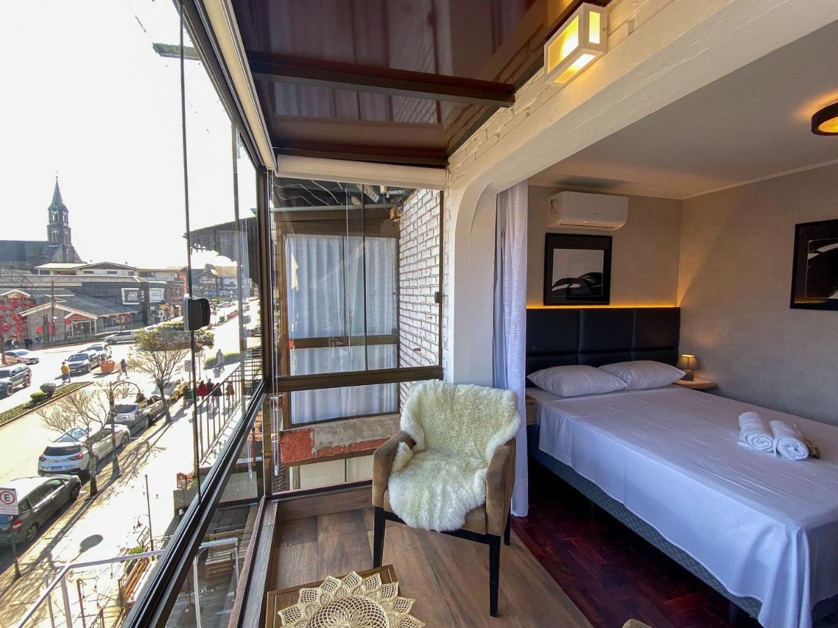 Ferienwohnung Locar-In Gramado- 100M Rua Coberta Exterior foto