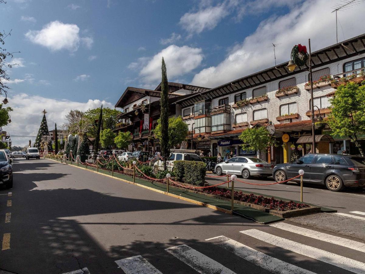 Ferienwohnung Locar-In Gramado- 100M Rua Coberta Exterior foto