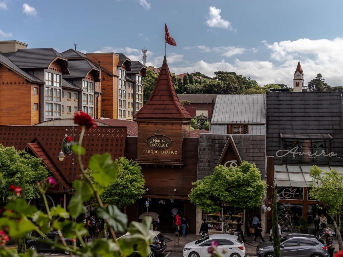 Ferienwohnung Locar-In Gramado- 100M Rua Coberta Exterior foto