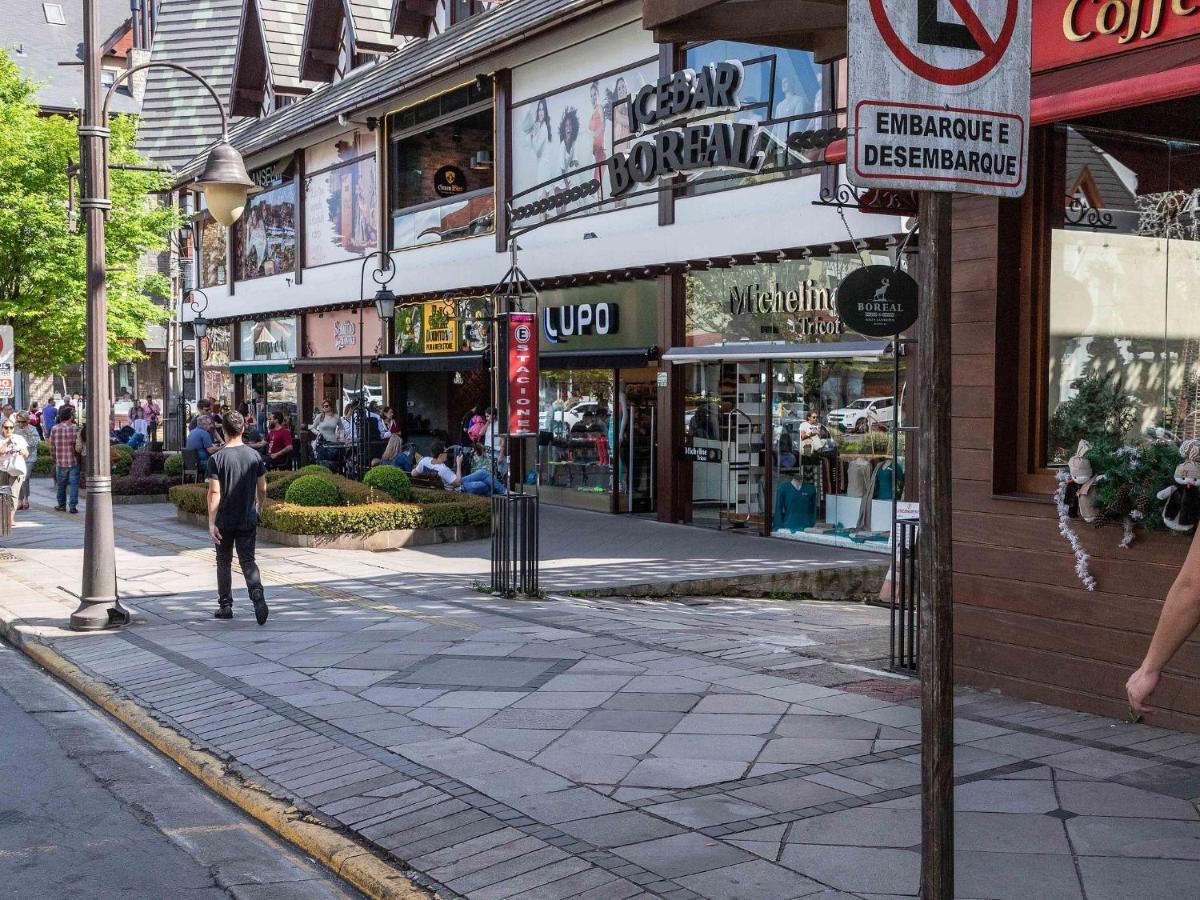 Ferienwohnung Locar-In Gramado- 100M Rua Coberta Exterior foto